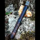 Club de tranchée.Tête en écrous carbone.Manche en hêtre, chanvre stabilisé, cuir ciré, cloutage fer.Mp si intéressé....#trenchclub #warclub #trenchwar #wwi #ww1 #bladesmith #trench(1).webp